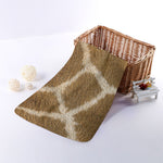 Brown Giraffe Print Towel