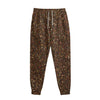 Brown Glitter Artwork Print (NOT Real Glitter) Sweatpants