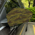 Brown Green Camouflage Print Car Side Mirror Covers