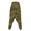 Brown Green Camouflage Print Hammer Pants