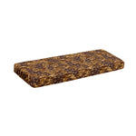 Brown Hawaiian Camo Flower Pattern Print Piano Keyboard Cover