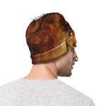 Brown Horse Painting Print Beanie