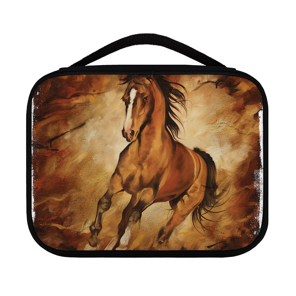 Brown Horse Painting Print Classic Bible Case