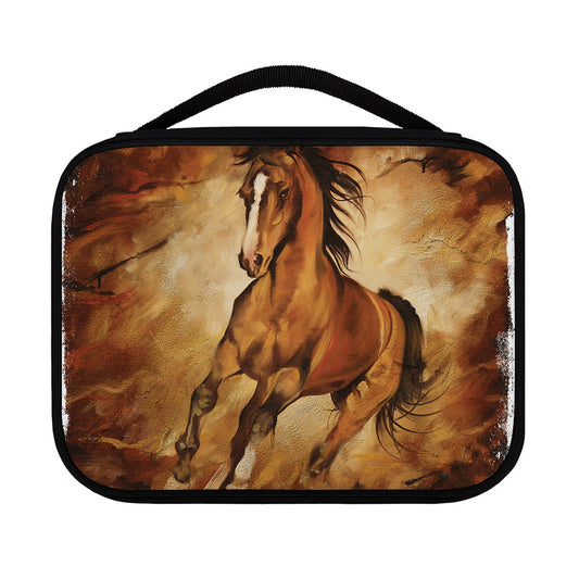 Brown Horse Painting Print Classic Bible Case