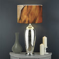 Brown Horse Painting Print Drum Lamp Shade
