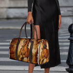 Brown Horse Painting Print Duffle Bag