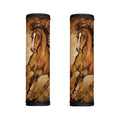Brown Horse Painting Print Handle Covers