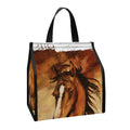 Brown Horse Painting Print Insulated Lunch Tote