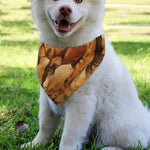 Brown Horse Painting Print Over The Collar Dog Bandana