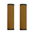 Brown Houndstooth Pattern Print Handle Covers