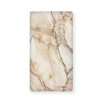 Brown Marble Print Baby Crib Sheet