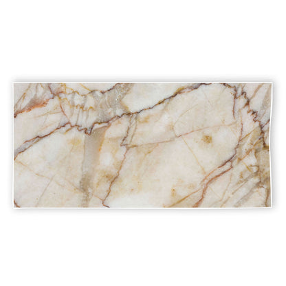 Brown Marble Print Beach Towel
