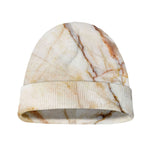 Brown Marble Print Beanie