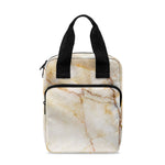 Brown Marble Print Bible Tote Bag