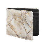 Brown Marble Print Bifold Wallet