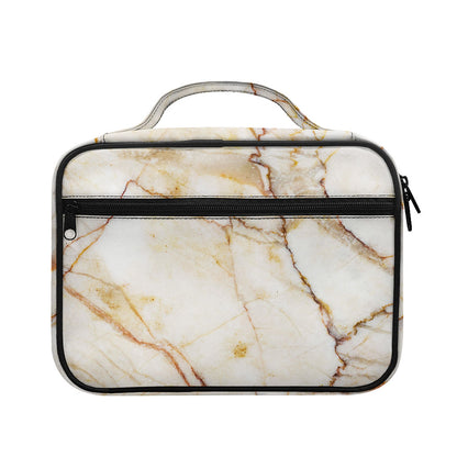 Brown Marble Print Briefcase Bible Bag