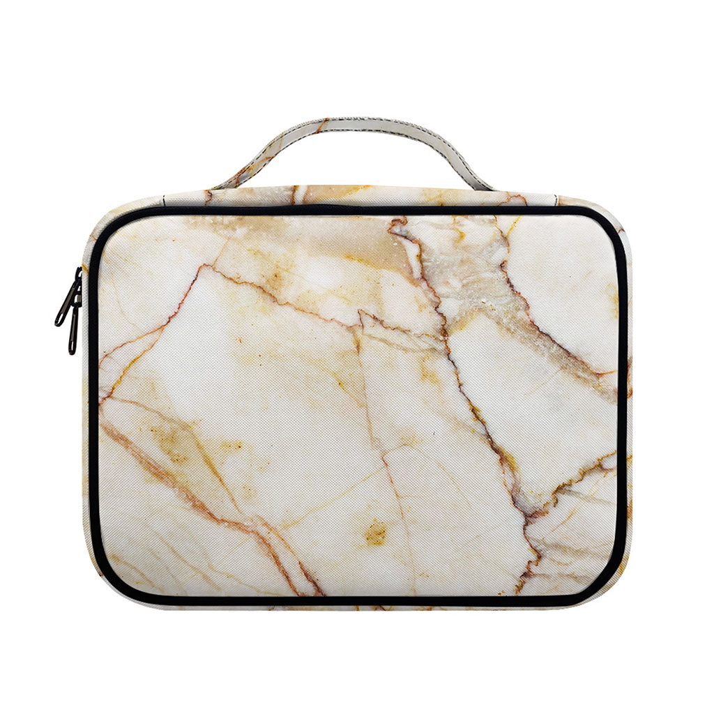 Brown Marble Print Briefcase Bible Bag