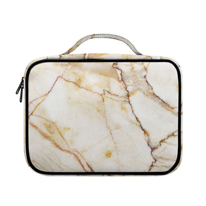 Brown Marble Print Briefcase Bible Bag