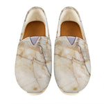 Brown Marble Print Casual Shoes