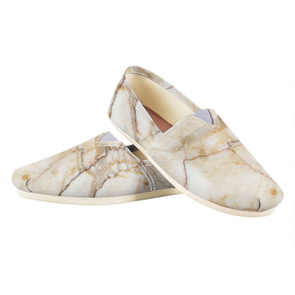 Brown Marble Print Casual Shoes