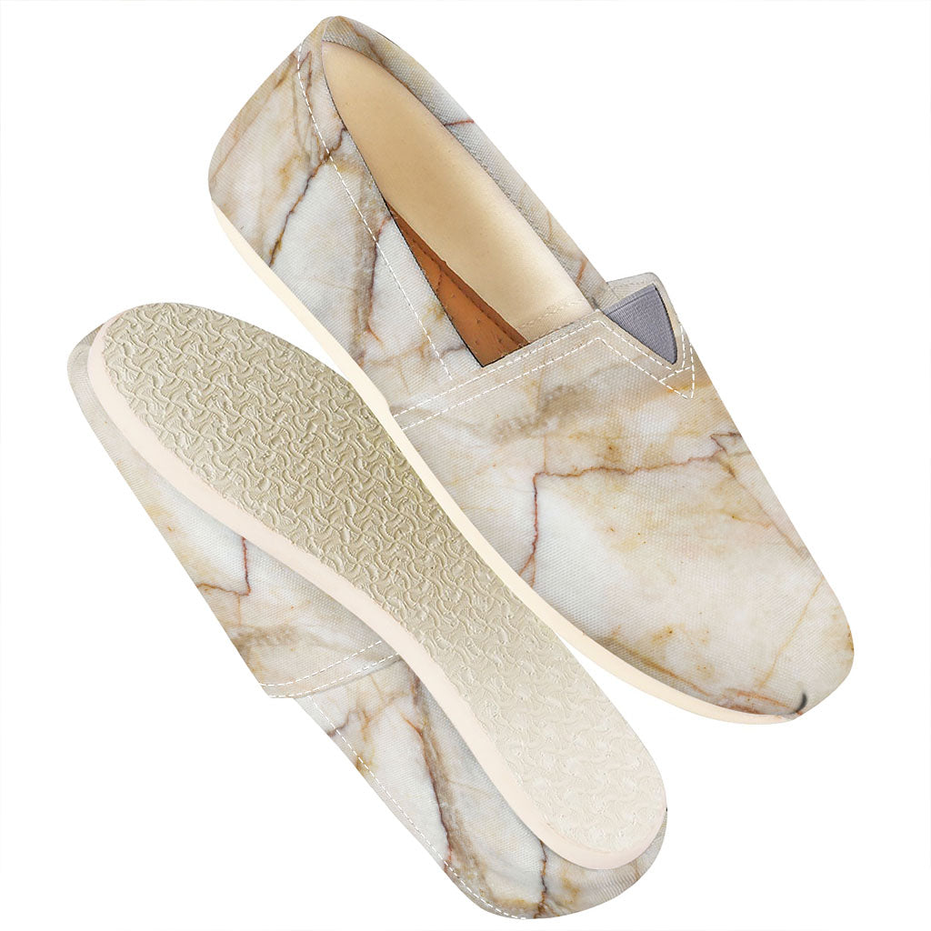 Brown Marble Print Casual Shoes