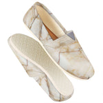 Brown Marble Print Casual Shoes