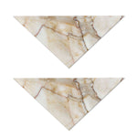 Brown Marble Print Dog Bandana