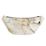 Brown Marble Print Fanny Pack