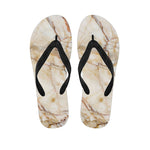 Brown Marble Print Flip Flops