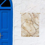 Brown Marble Print Garden Flag