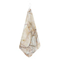 Brown Marble Print Hand Towel