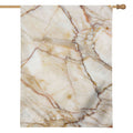 Brown Marble Print House Flag