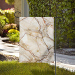 Brown Marble Print House Flag