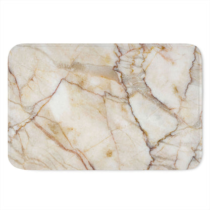Brown Marble Print Indoor Door Mat