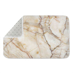Brown Marble Print Indoor Door Mat