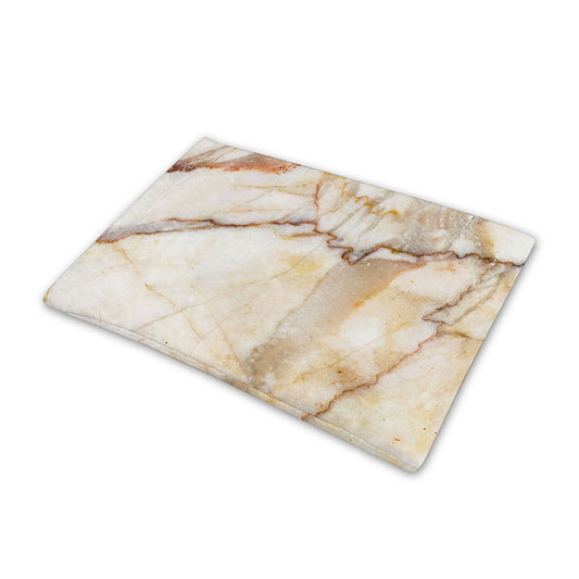Brown Marble Print Pet Cooling Mat Cover