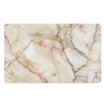 Brown Marble Print Polyester Doormat