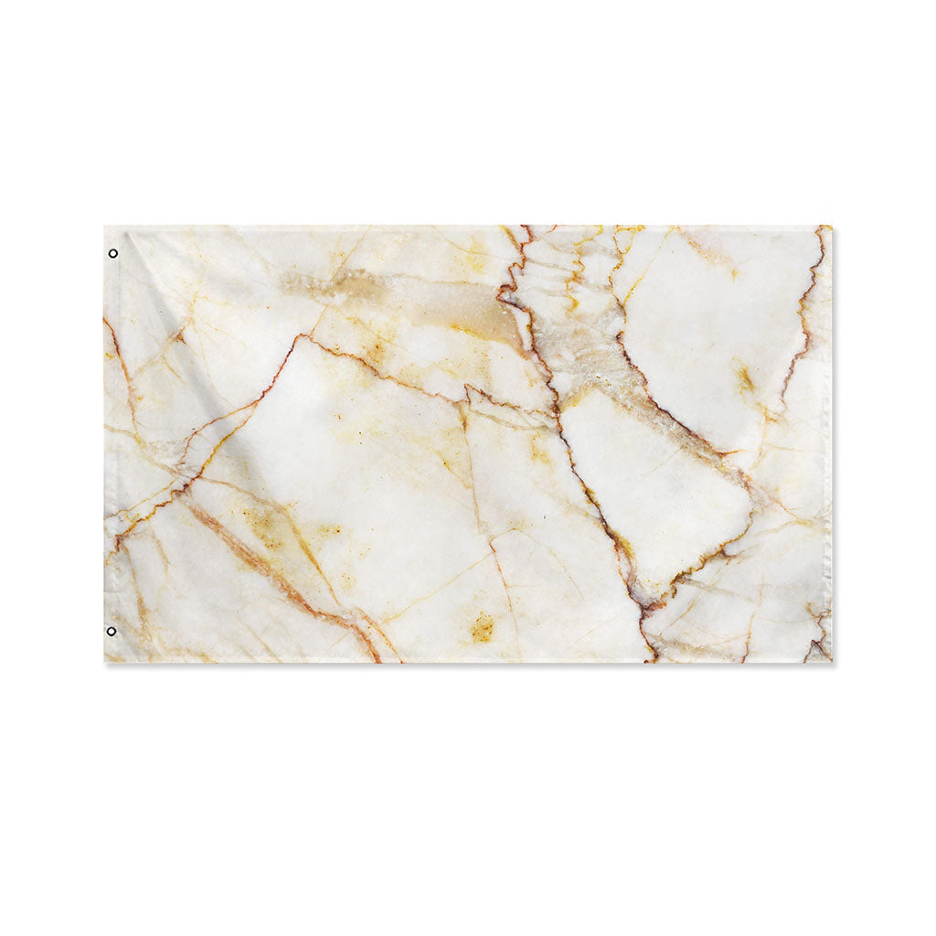 Brown Marble Print Polyester Flag