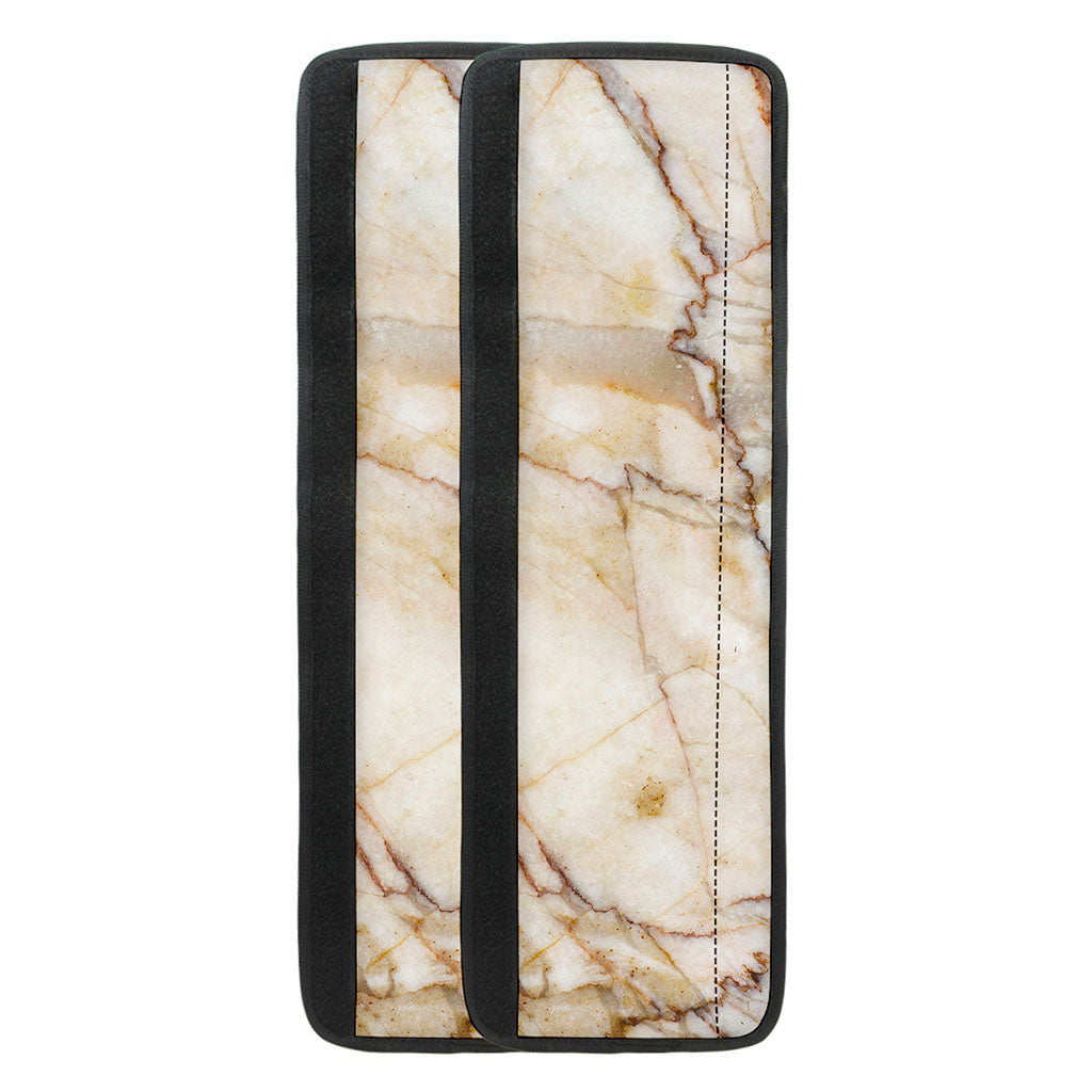 Brown Marble Print Refrigerator Handle Covers