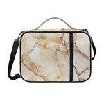Brown Marble Print Shoulder Strap Bible Bag