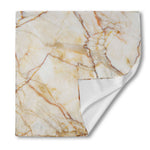 Brown Marble Print Silk Bandana