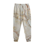 Brown Marble Print Sweatpants
