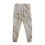 Brown Marble Print Sweatpants
