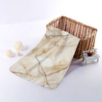 Brown Marble Print Towel