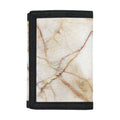 Brown Marble Print Trifold Wallet