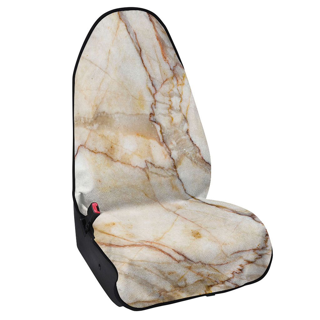 Brown Marble Print Waterproof Car Seat Cover