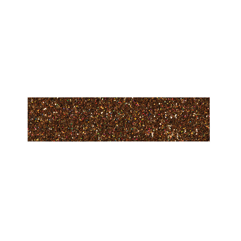 Brown (NOT Real) Glitter Print Bed Runner
