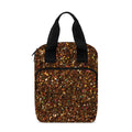 Brown (NOT Real) Glitter Print Bible Tote Bag