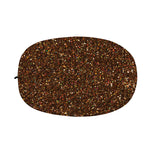 Brown (NOT Real) Glitter Print Car Side Mirror Covers
