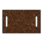 Brown (NOT Real) Glitter Print Golf Cart Seat Cover